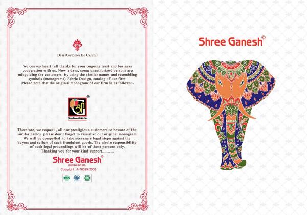 Shree Ganesh Hansika Vol-14 Cotton Designer Redymade Suit